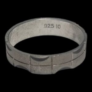 Sterling Silver Eternity Band